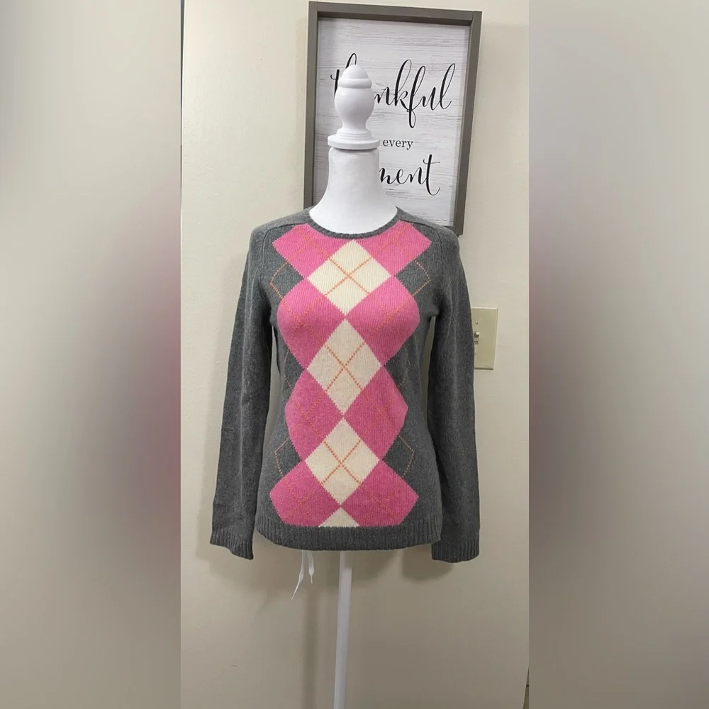 J. Crew Women’s Sweater Pullover Merino wool/ Angora/ Cashmere Blend Size Small.